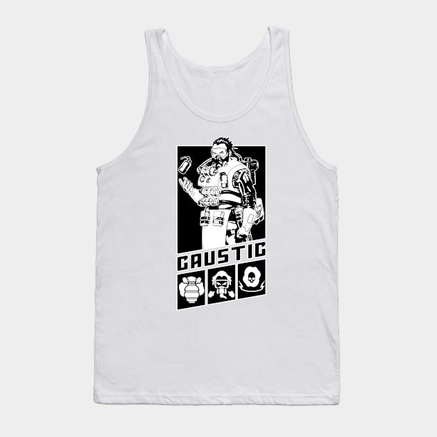 Caustic Tank Top by Peolink